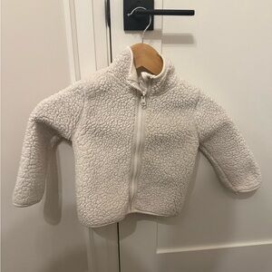 Joe Fresh Cream Sherpa Jacket - Size 3T